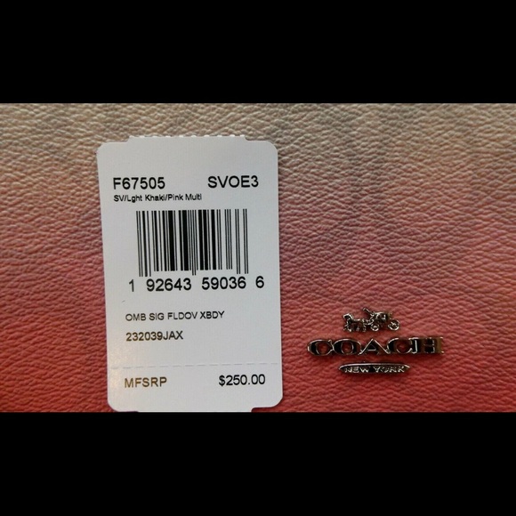 Coach Signature ombré wallet on strap crossbody - Picture 5 of 8